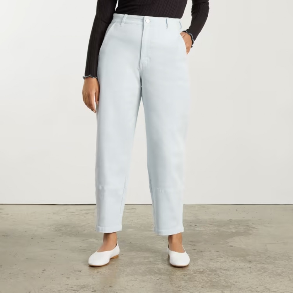 EVERLANE Utility Barrel Pant SKY BLUE